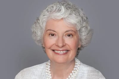 Portrait of a smiling elderly woman