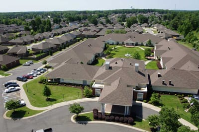 Aerial view of the Mt. Carmel Community campus