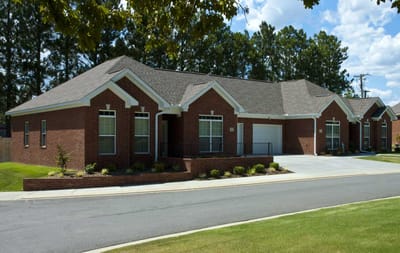 Exterior view of the Mt. Carmel Community building