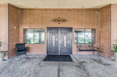 Entrance to Santa Anita Assisted Living facility