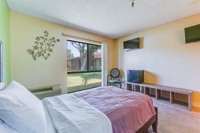 Cozy private resident room with a view