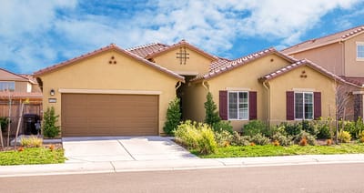 Exterior view of a residential building.