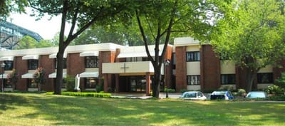 Exterior view of the Our Lady of Perpetual Help Home