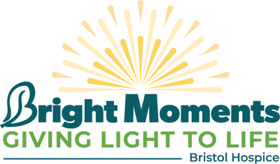 Bristol Hospice logo with stylized sun