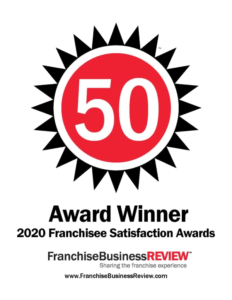 Award graphic for Franchisee Satisfaction