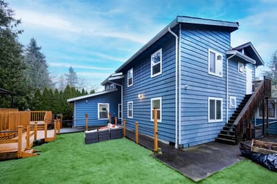 Exterior view of the facility with outdoor space