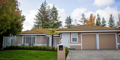 Exterior view of a residential facility