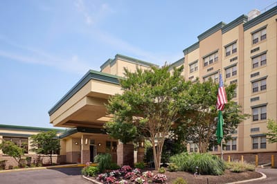 Front entrance of Brandywine Living at The Savoy