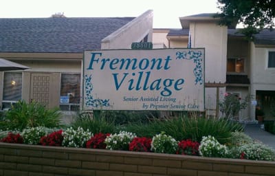 Exterior view of Fremont Village sign