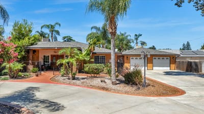 Exterior view of the assisted living facility with landscaping