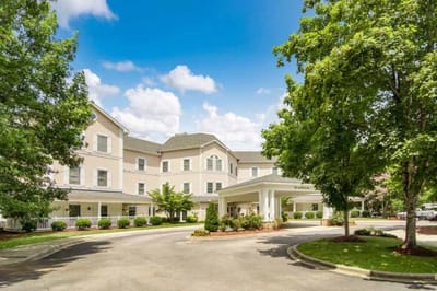 Exterior view of Heartfields at Cary nursing home