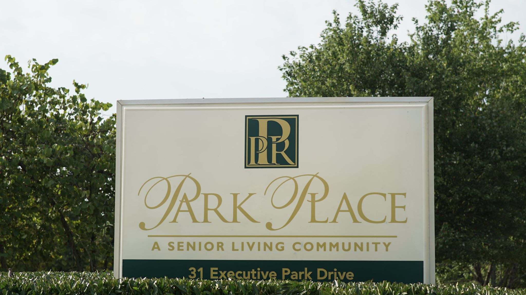 Facility logo with name and tagline