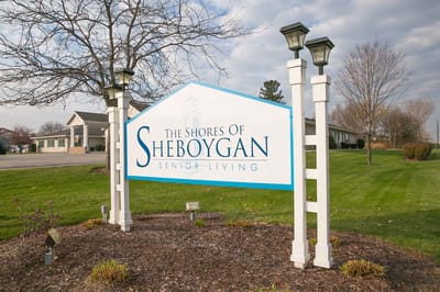 Signage for Sheboygan Shores Senior Living
