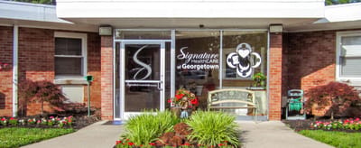 Front entrance of Signature HealthCARE of Georgetown