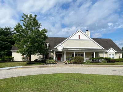 Exterior view of Tylers Mill Senior Living facility