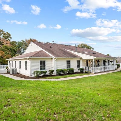 Exterior view of Fox Trail Memory Care Living at Ramsey