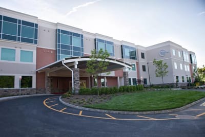 Exterior view of Spring Hills Livingston entrance