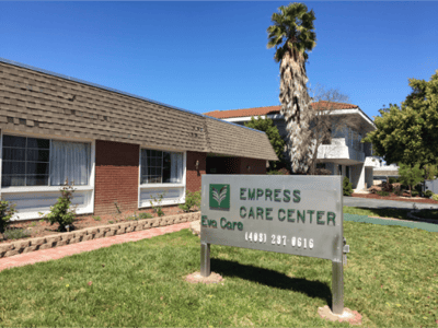 Exterior view of Empress Care Center building