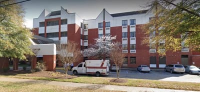 Exterior view of the Kempsville Health & Rehab Center