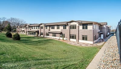 Exterior view of The Knolls assisted living facility