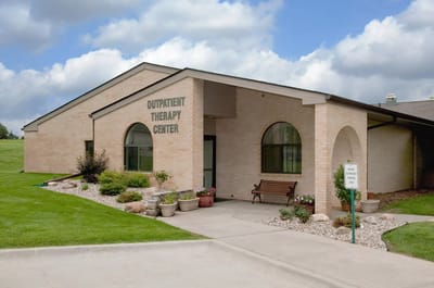 Exterior view of the Outpatient Therapy Center building