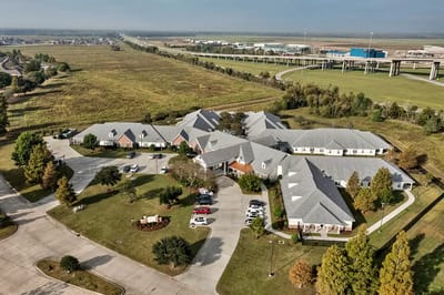 Aerial view of SummerHouse Ashton Manor facility