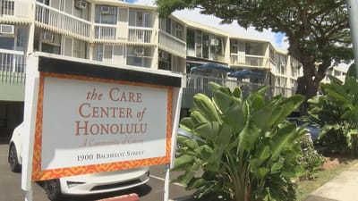 Signage for The Care Center of Honolulu