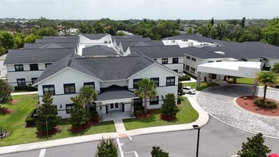 Aerial view of the Strive At Fern Park facility