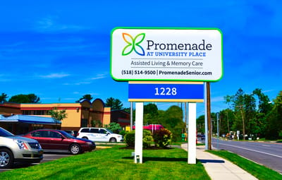 Signage for Promenade at University Place
