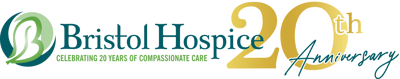 Logo for Bristol Hospice 20th Anniversary