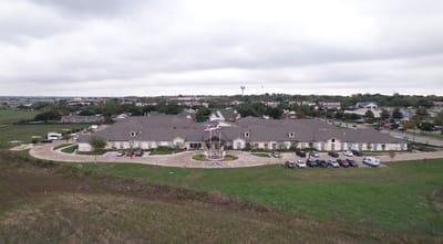 Aerial view of Volante Senior Living facility