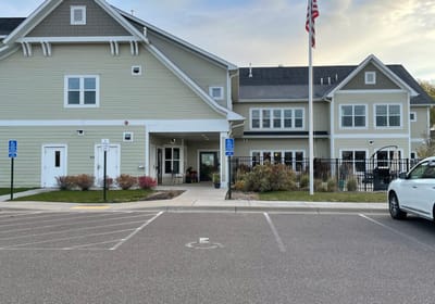 Building exterior of Volante Senior Living of Hillsboro
