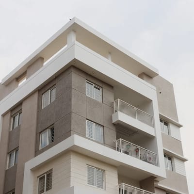 Exterior view of a multi-story building