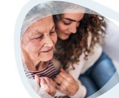 Gentiva Hospice – Tucson, home care in Tucson, AZ — Two women sharing a heartfelt moment together