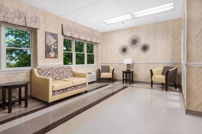 Cozy common area with comfortable seating
