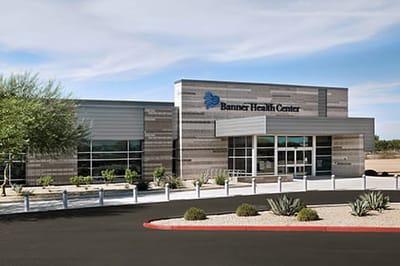 Exterior view of Banner Health Center building