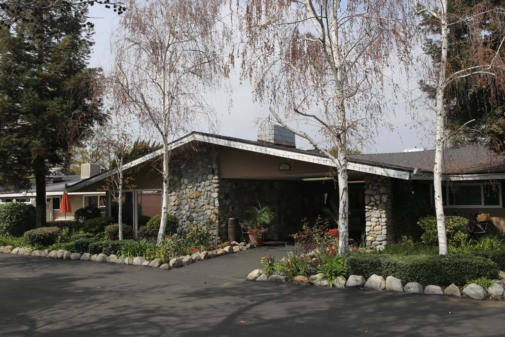 Exterior view of Claremont Care Center entrance