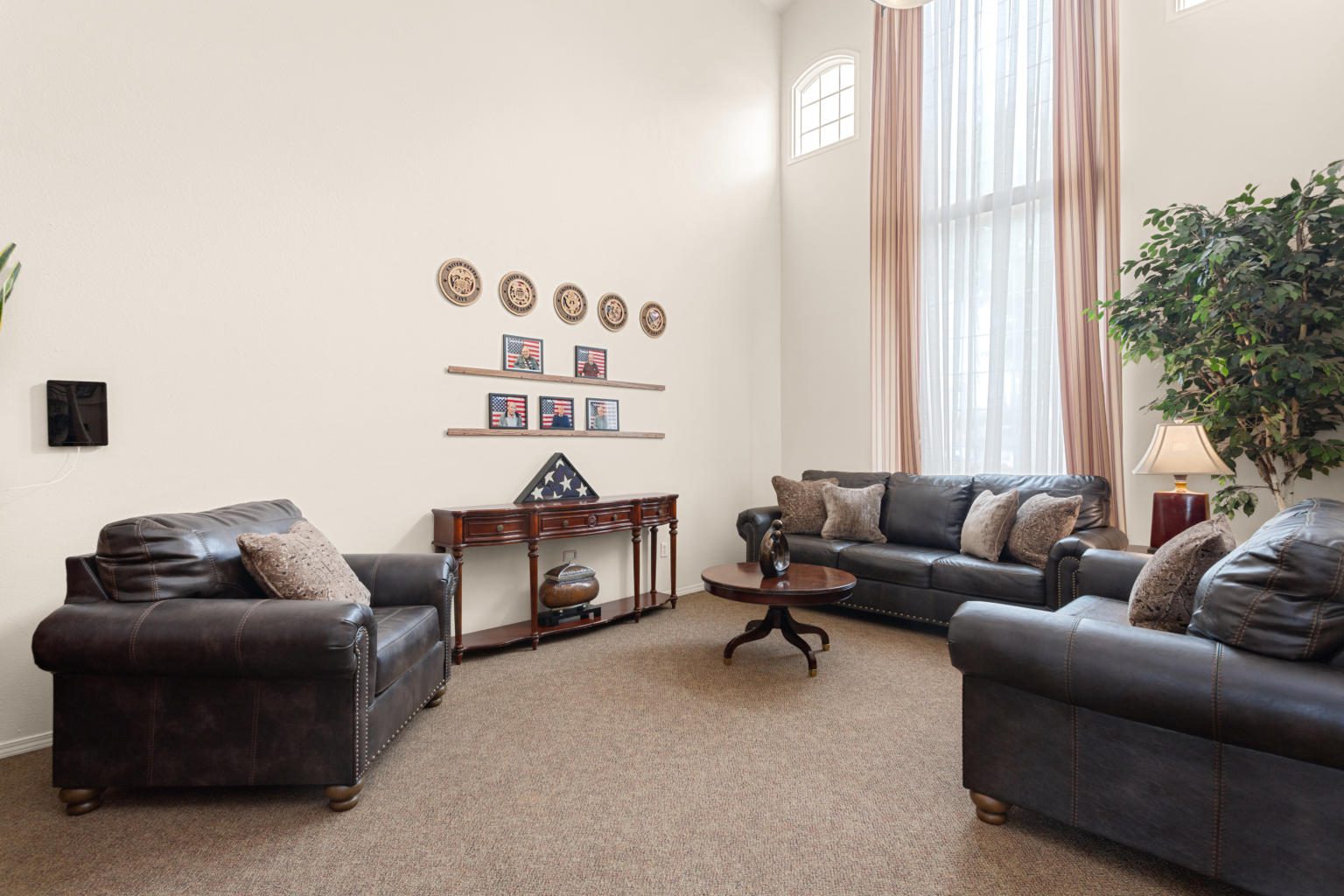 Cozy common area with comfortable seating