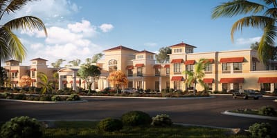 Exterior view of The Gallery at Cape Coral