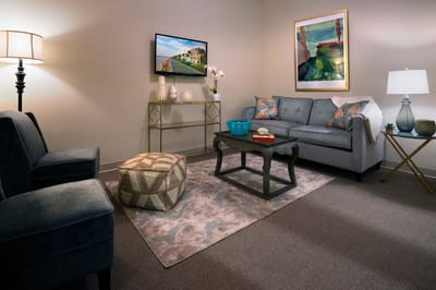 Welcoming living room with comfortable seating