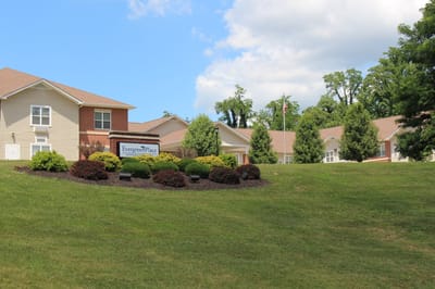 Exterior view of Evergreen Place Assisted Living