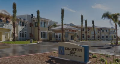 Exterior view of Kingston Bay Senior Living facility