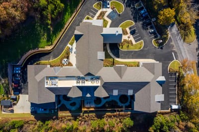Aerial view of the Longleaf Liberty Park facility