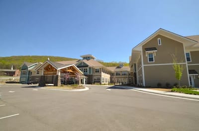 Exterior view of Thrive at Jones Farm building