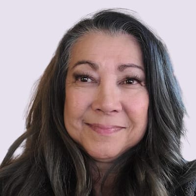 Close-up of a woman smiling