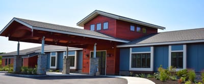 Exterior view of Harmony Homes By the Bay facility