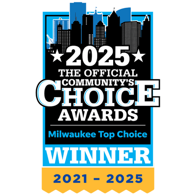 Award logo for a community choice awards event