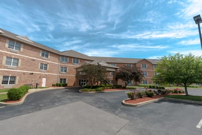Exterior view of Cambridge House of O'Fallon building