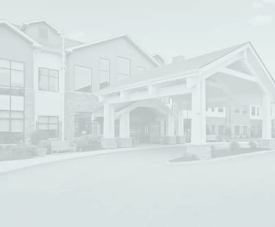 Entrance area of an assisted living facility
