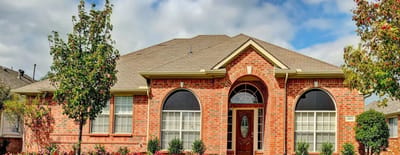 Exterior view of a senior living facility